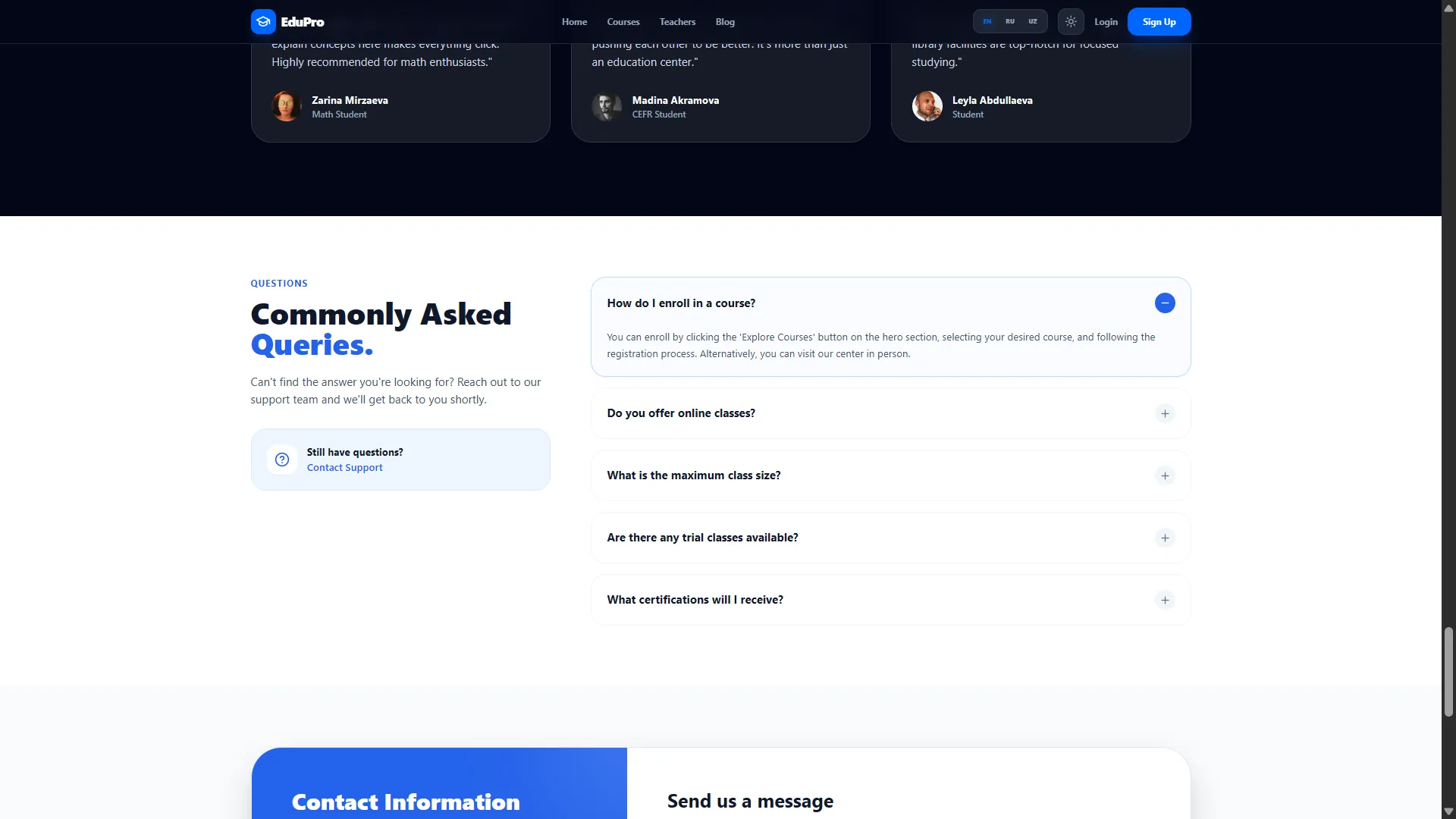 React.js va Next.js yordamida zamonaviy web sayt yarataman rasm 5