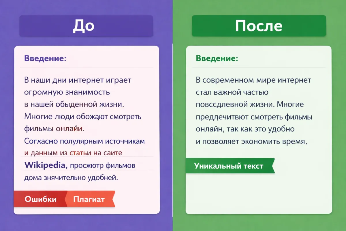 Men veb-sayt matnlarini, mahsulot tavsiflarini, maqolalarni va SEO kontentini tez va samarali yozaman/qayta yozaman. — 1-rasm